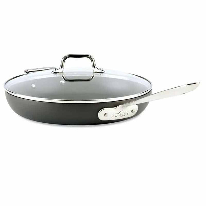 All-Clad HA1 Hard Anodized Nonstick 12" Fry Pan with Lid
