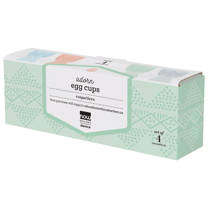 Set of 4 Adorn Egg Cups