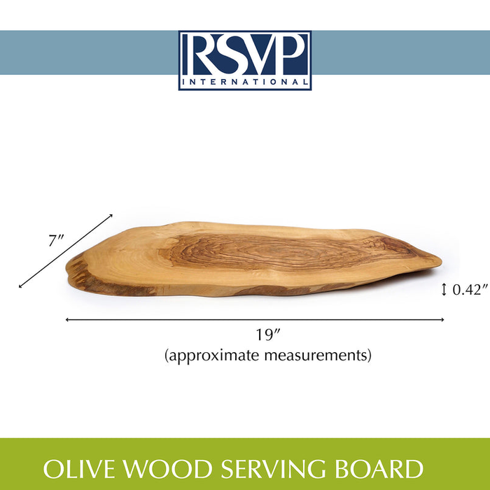 RSVP Olive Wood Serving Board
