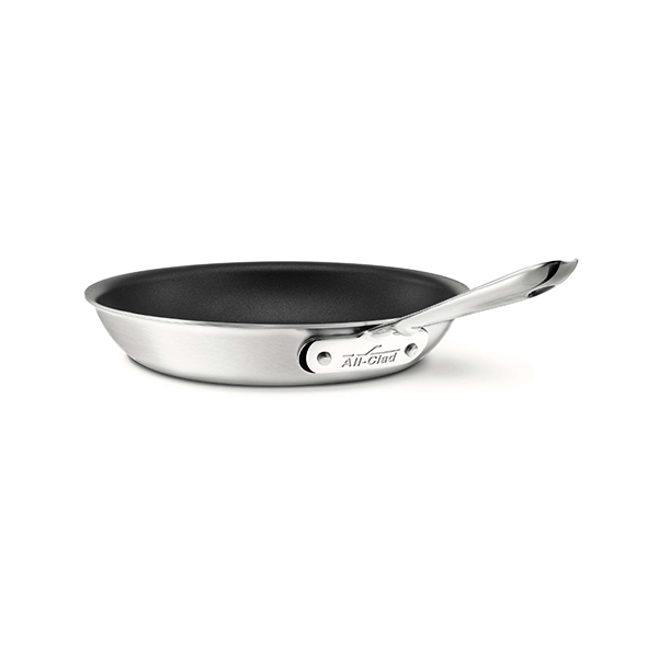 All-Clad D5 Stainless Brushed 5-Ply Bonded Nonstick Fry Pan