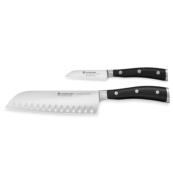Wusthof Classic Ikon 2 Piece Asian Cook's Knife Set