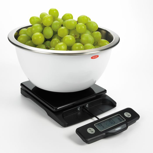 Oxo Good Grips 5 lb Food Scale with Pull Out Display Digital Face