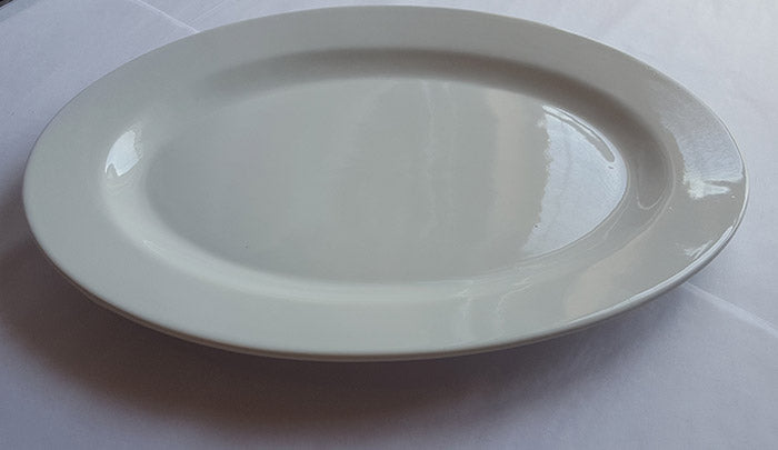 BIA Cordon Bleu 14" White Oval Platter