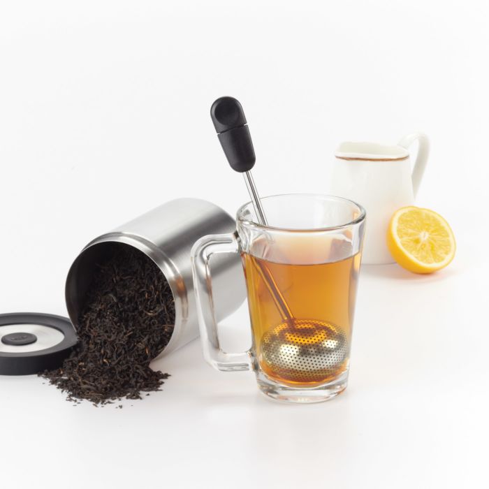 OXO Brew Adjustable Temperature Kettle, Electric, Clear & BREW Twisting Tea  Ball Infuser