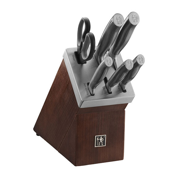 HENCKELS Graphite 20-pc Self-Sharpening Knife Set with Block, Chef