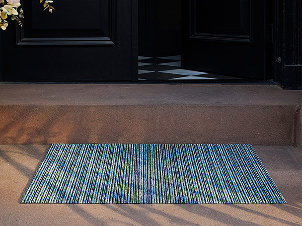 Thechive Rug Chilewich Forest Skinny Stripe Shag Rug — KitchenKapers
