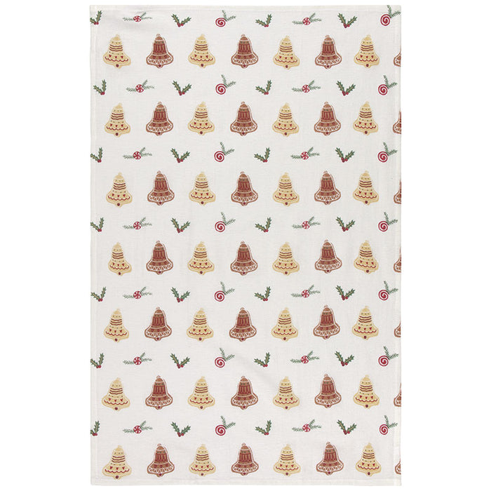 Now Designs Set of 3 Christmas Cookies Floursack Towels