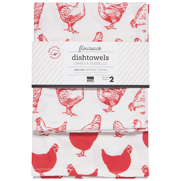 Now Designs - Oven Towel, White – Kitchen Store & More