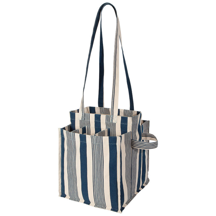 Now Designs Navy Stripe Shopping Tote