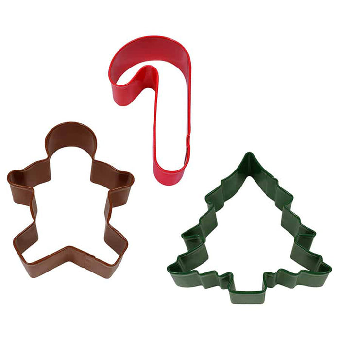 R & M Set of  Christmas Polyresin Cookie Cutters
