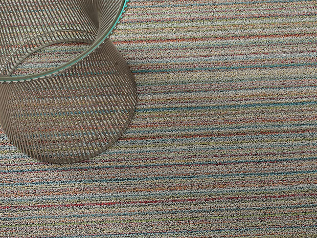 Thechive Rug Chilewich 18X28 Shag Rug Skinny Stripe — KitchenKapers