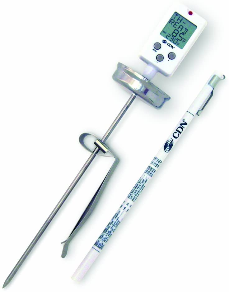 Candy Thermometer Digital with Clip Digital Candy Thermometer with Pot Clip Taylor Candy Thermometer with Pot Clip