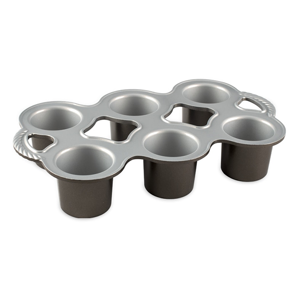 Nordic Ware Popover Pan Non Stick 6 Cavity Cake Pan 5 Cups 1.2 