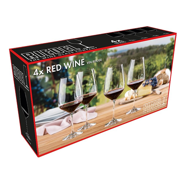 Riedel 4X Red Wine Glasses