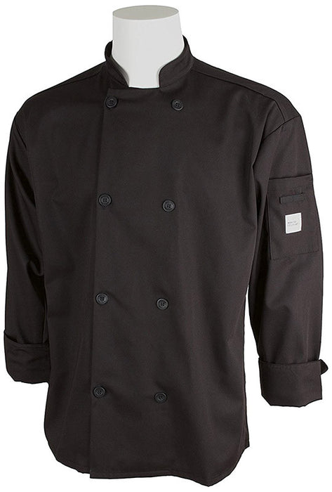 Mercer Unisex Black Chef's Jacket