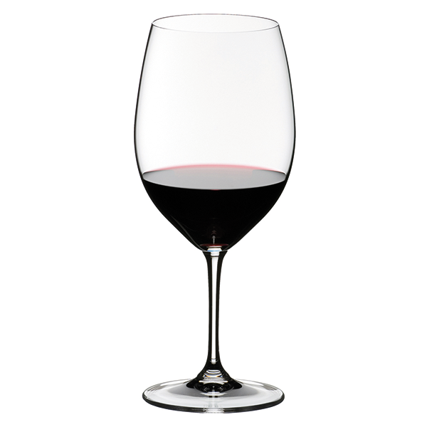 Riedel O Wine Tumbler Stemless Cabernet or Merlot Wine Glass, Set of 2,  Clear 