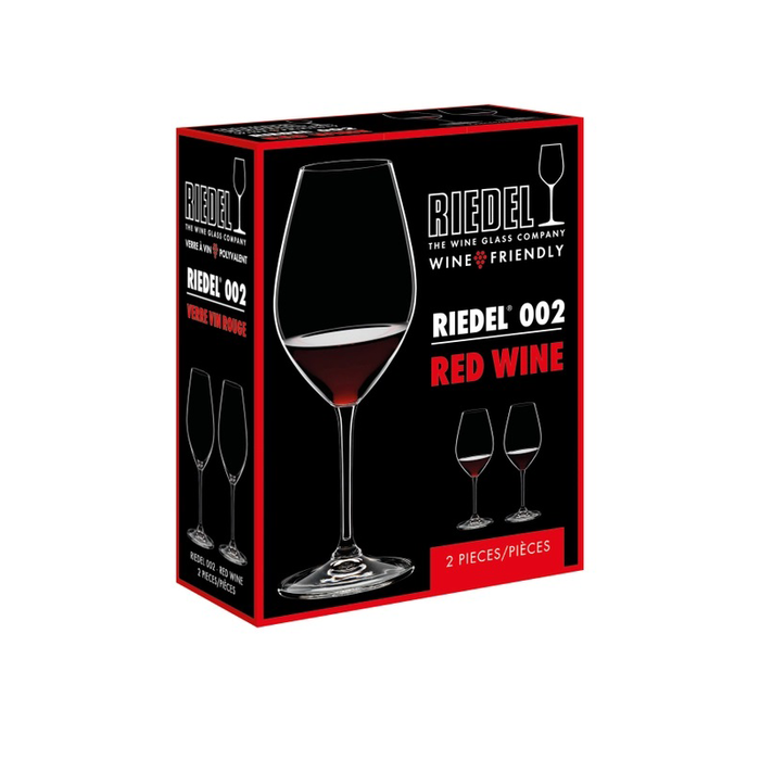 Riedel Set of 2 Wine Friendly Red Wine Glasses