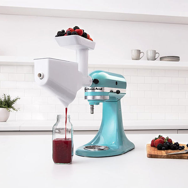 Stand mixer attachment: How to use our fruit & vegetable strainer 