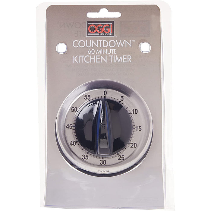 Oggi Countdown 60 Minute Stainless Steel Kitchen Timer — KitchenKapers