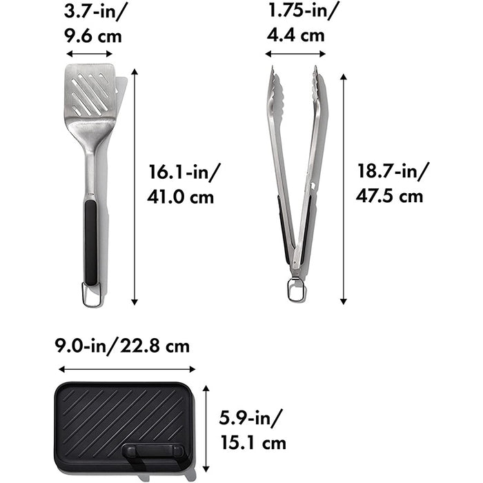 OXO 3 Piece Grilling Set