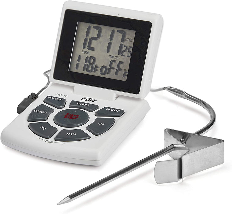 CDN Combination Probe Thermometer, Timer & Clock