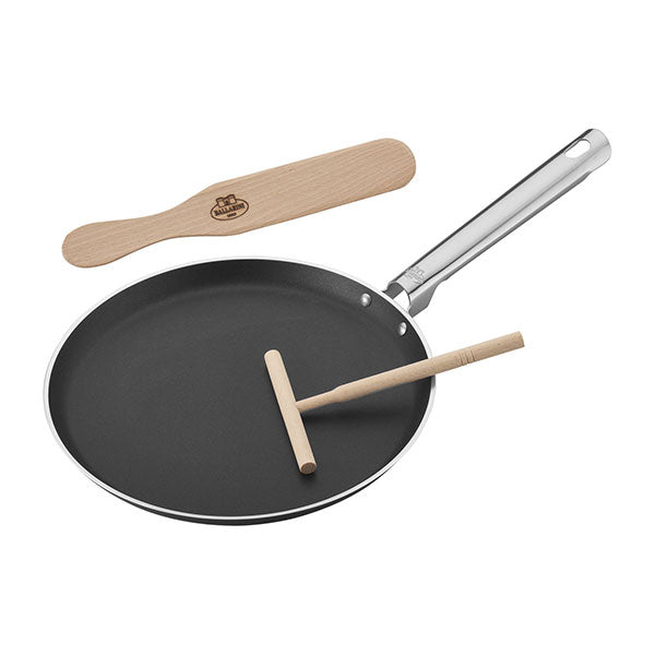 8 Round Crepe Pan with Bamboo Spreader