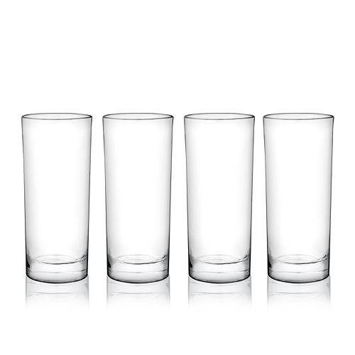 True Set of 4 Highball Glasses