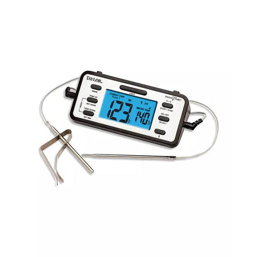 Taylor Digital Fold Thermocouple Thermometer Stainless Steel Probe Black 