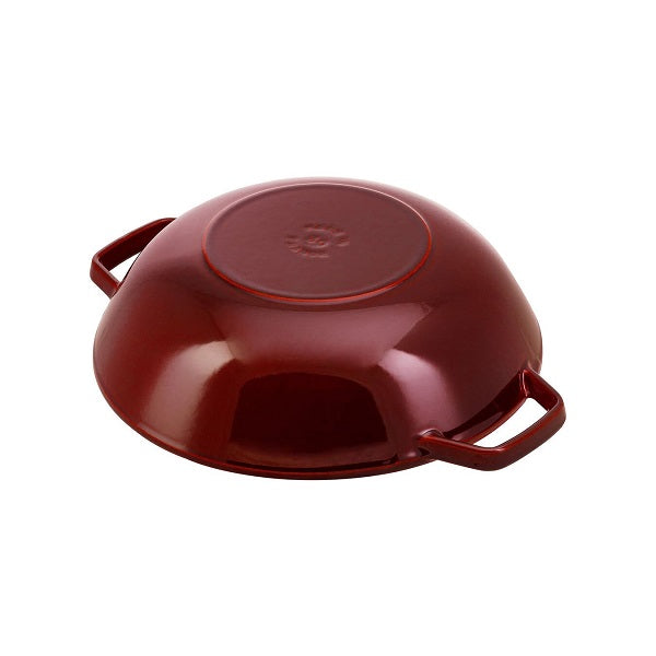 Staub Cast Iron Perfect Pan , Dutch Oven, 4.5-quart, serves 4-5, Made in  France, Cherry, 4.5-qt - Fry's Food Stores
