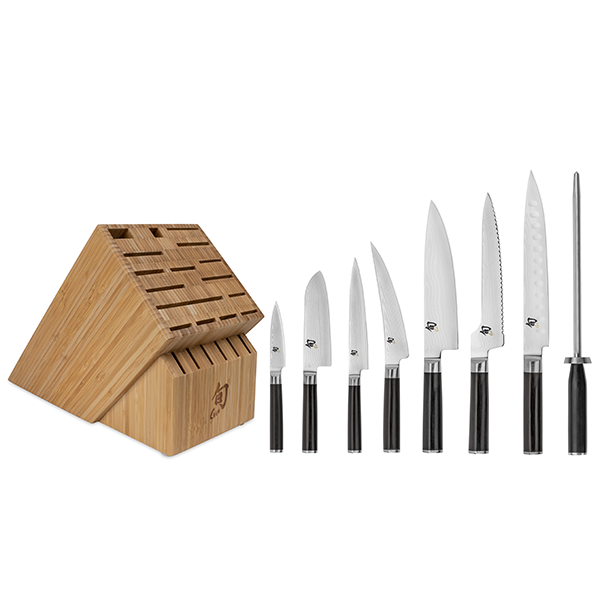Shun Classic 9 Piece Chef's Choice Knife Block Set
