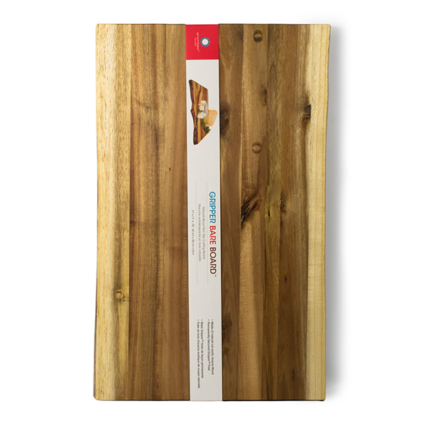 Architec 11" x 17" Raw Edge Acacia Gripperwood Cutting Board