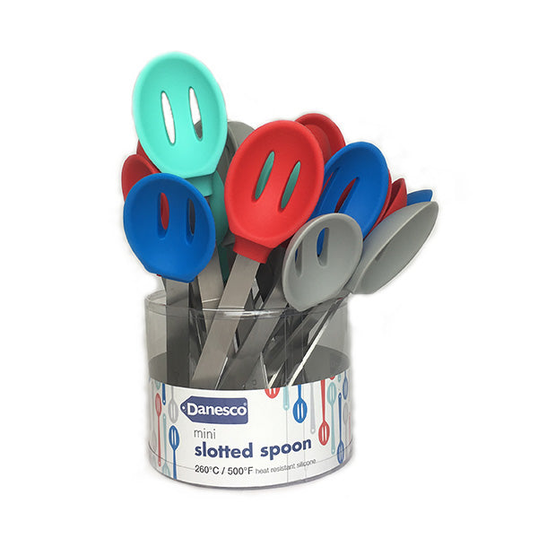 BIA Cordon Bleu Mini Slotted Spoon- Assorted Colors