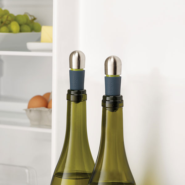 OXO SteeL Expanding Wine Stoppers, 2 Count & SteeL Bottle Opener