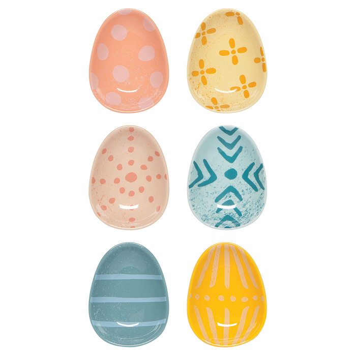 Now Designs Set of 6 Easter Egg Pinch Bowls
