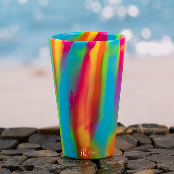 16 oz Hippie Hops Silicone Cup