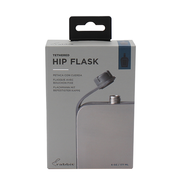 Tethered Hip Flask