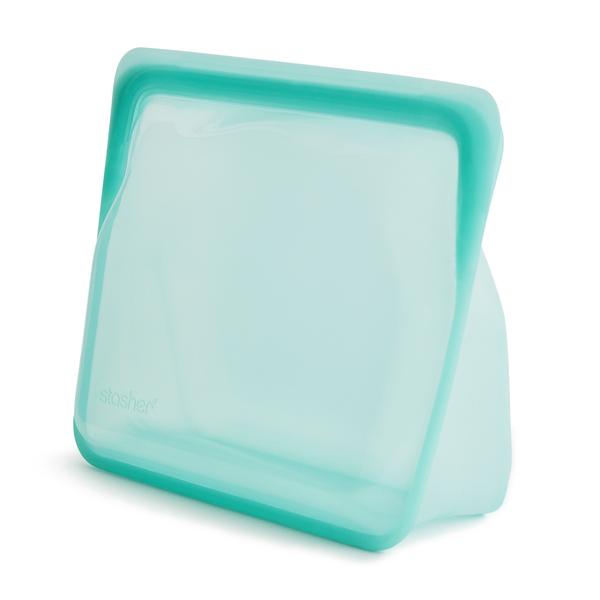 Stasher Clear Reusable Silicone Stand-Up Bag