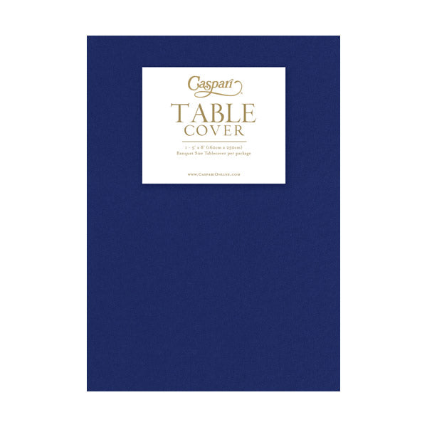 Caspari Solid Paper Linen Table Cover