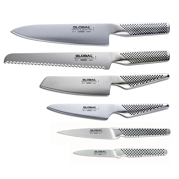 Global G-79627 - 7 Pc. Hiro Knife Block Set – Chef's Arsenal