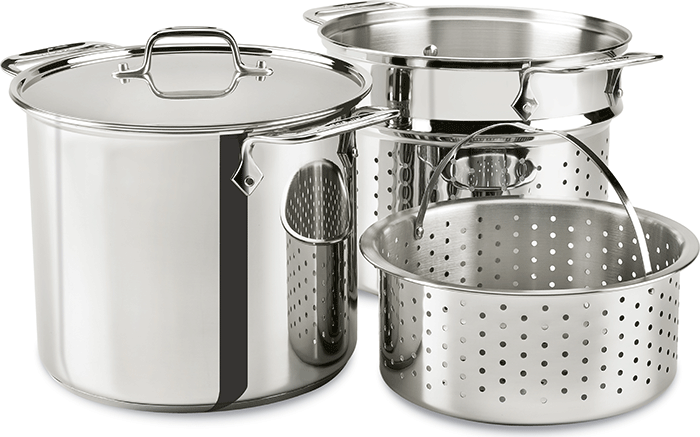 All-Clad D3 Stainless Steel 10 Piece Cookware Set — KitchenKapers