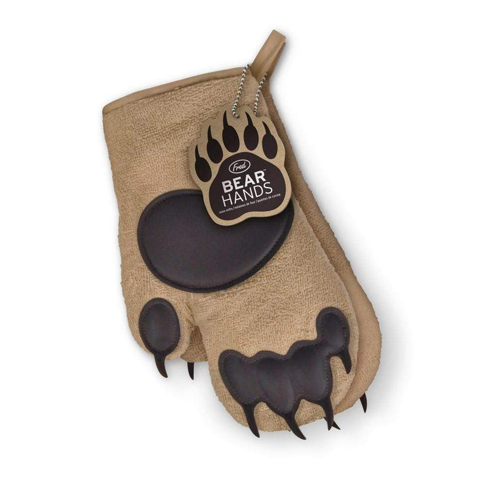 Fred Bear Hands Oven Mitts — KitchenKapers