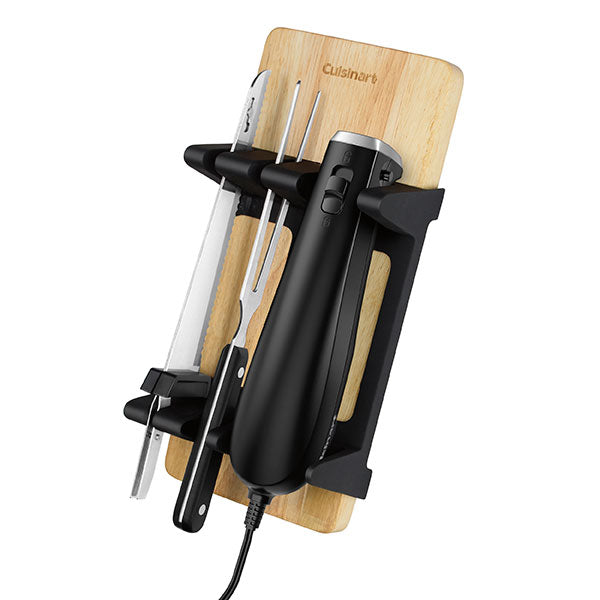 Chef PRO Serrated Carving Electric Knife Set With Wooden Storage Tray, –  ShopBobbys