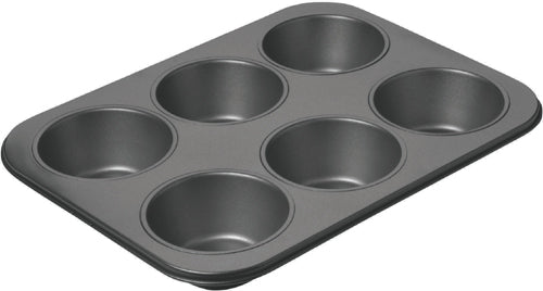 Chicago Metallic Nonstick 6 Cup Giant Muffin Pan — KitchenKapers