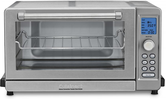 Cuisinart Chef's Classic Nonstick Bakeware | 8.6 x 12.5 Toaster Oven  Broiling Pan with Rack