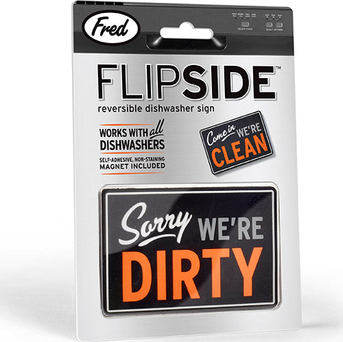 Fred Flipside Dishwasher Sign