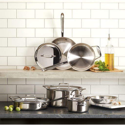 All-Clad D5 Stainless Brushed 5-Ply Bonded 6pc Cookware Set