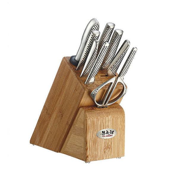 Global 10 Piece Takashi Knife Block Set — KitchenKapers