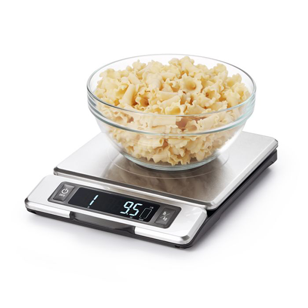 White OXO Softworks 5LB Food Scale with Pull-Out Display (FOR