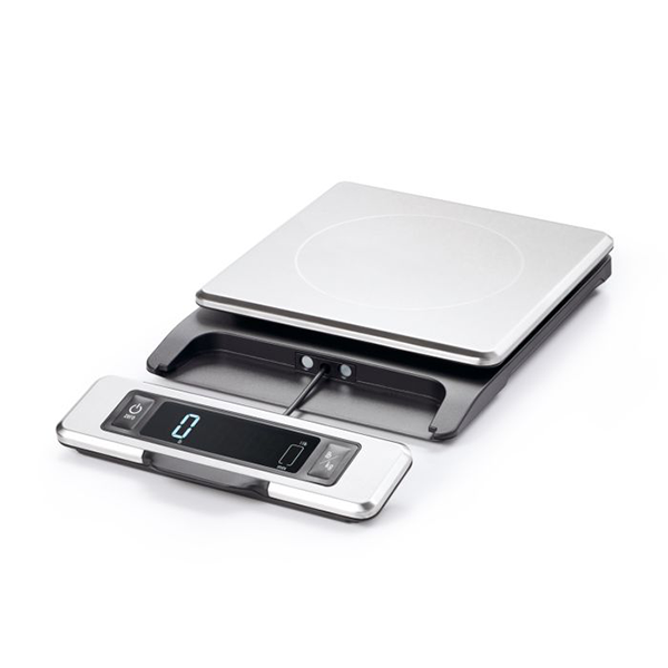 OXO 11 lb. Stainless Steel Food Scale with Pull out Display