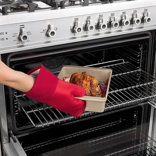  Le Creuset Oven Mitt, Black: Napkin Holders: Home & Kitchen